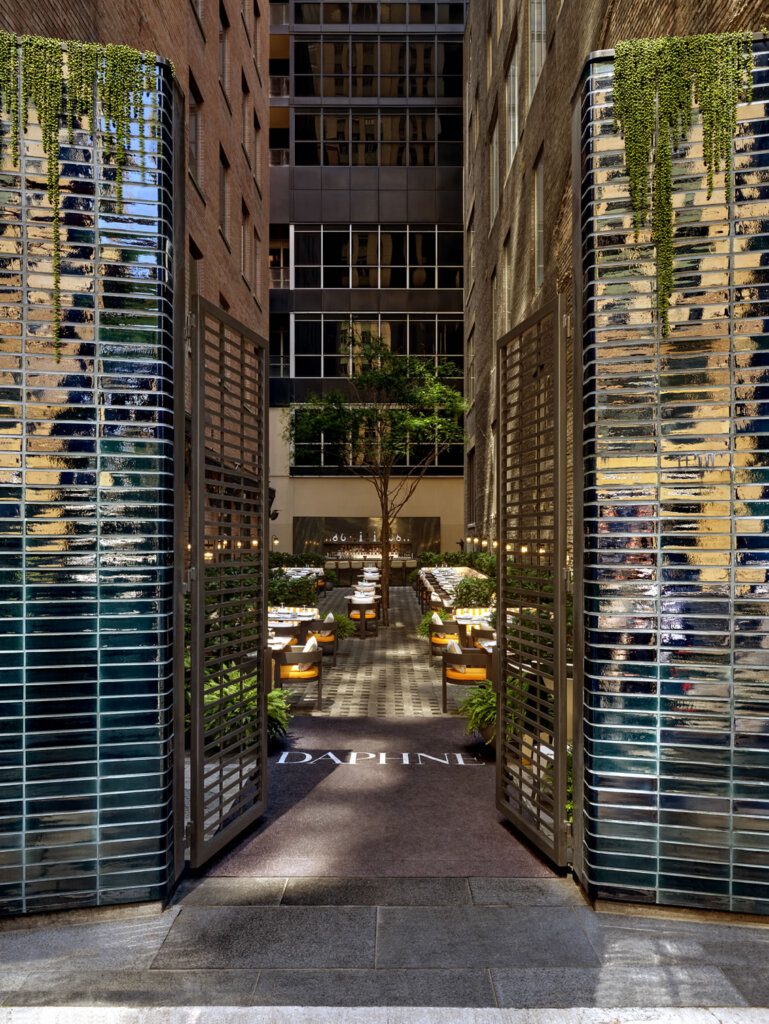 Elegant doorway entrance of Daphne-Patio-Toronto-s-Best-Patios-Talk-of-Toronto