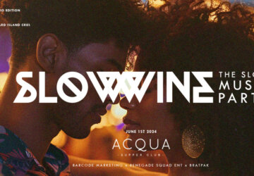 SLOW WINE – THE SLOW MUSIC PARTY – PATIO EDITION