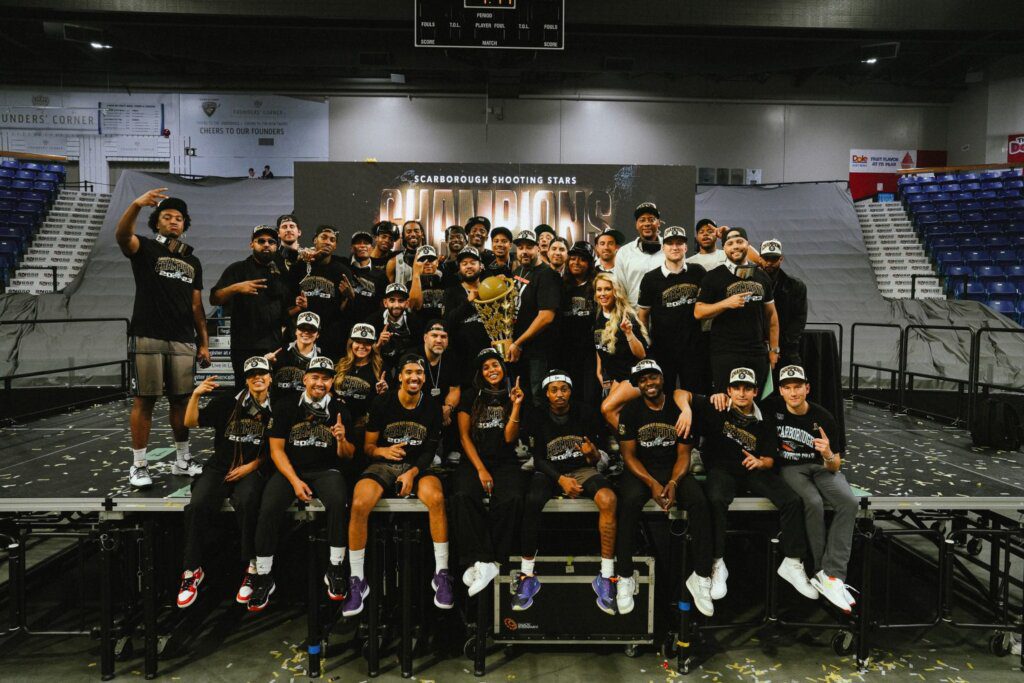 Full Team Basketball Championship Photo with OVO Niko Carino for Slam Magazine