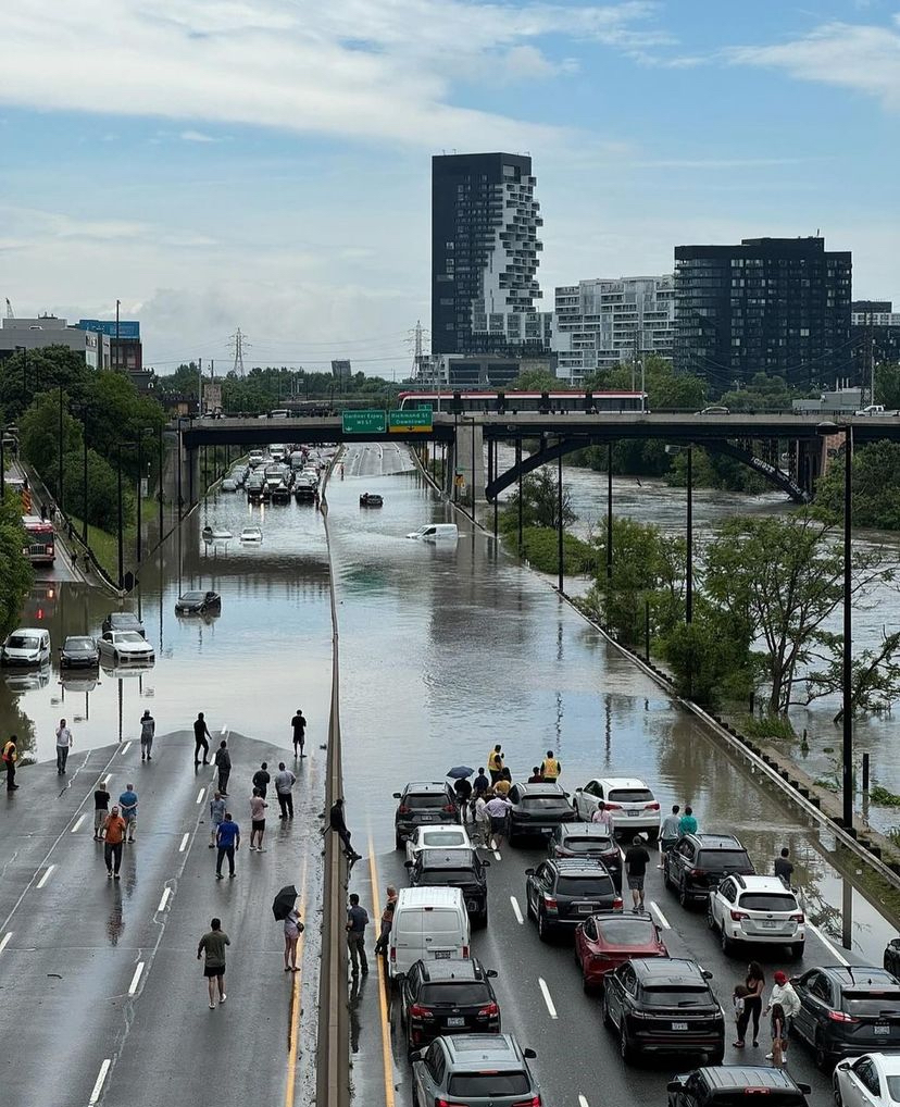 Toronto streets flooded