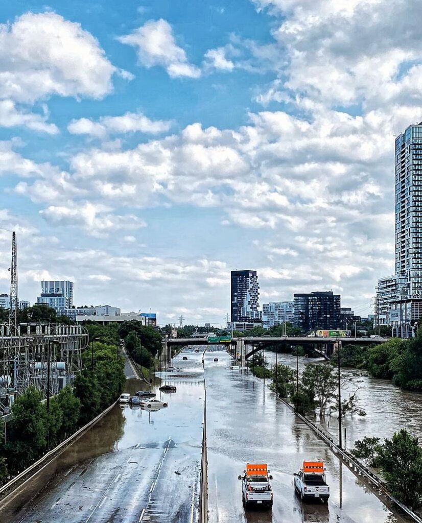 Toronto Streets Flooded