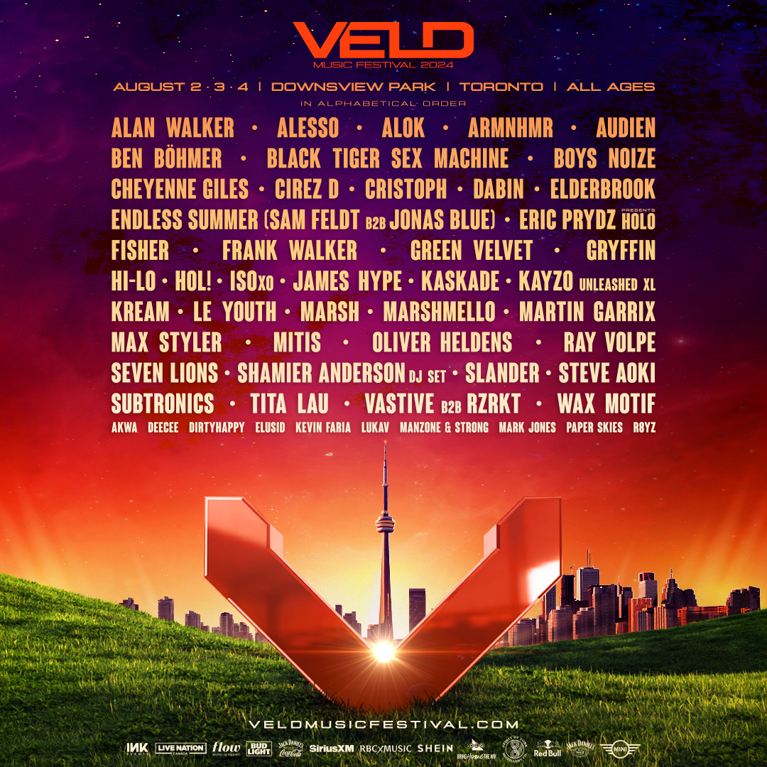 Veld Line up Flyer