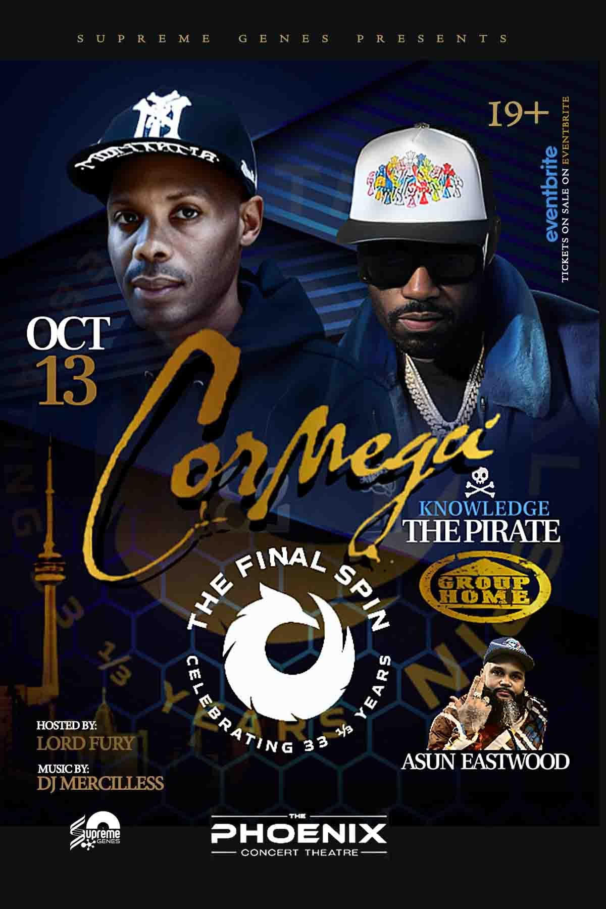 Cormega Toronto Concert Flyer