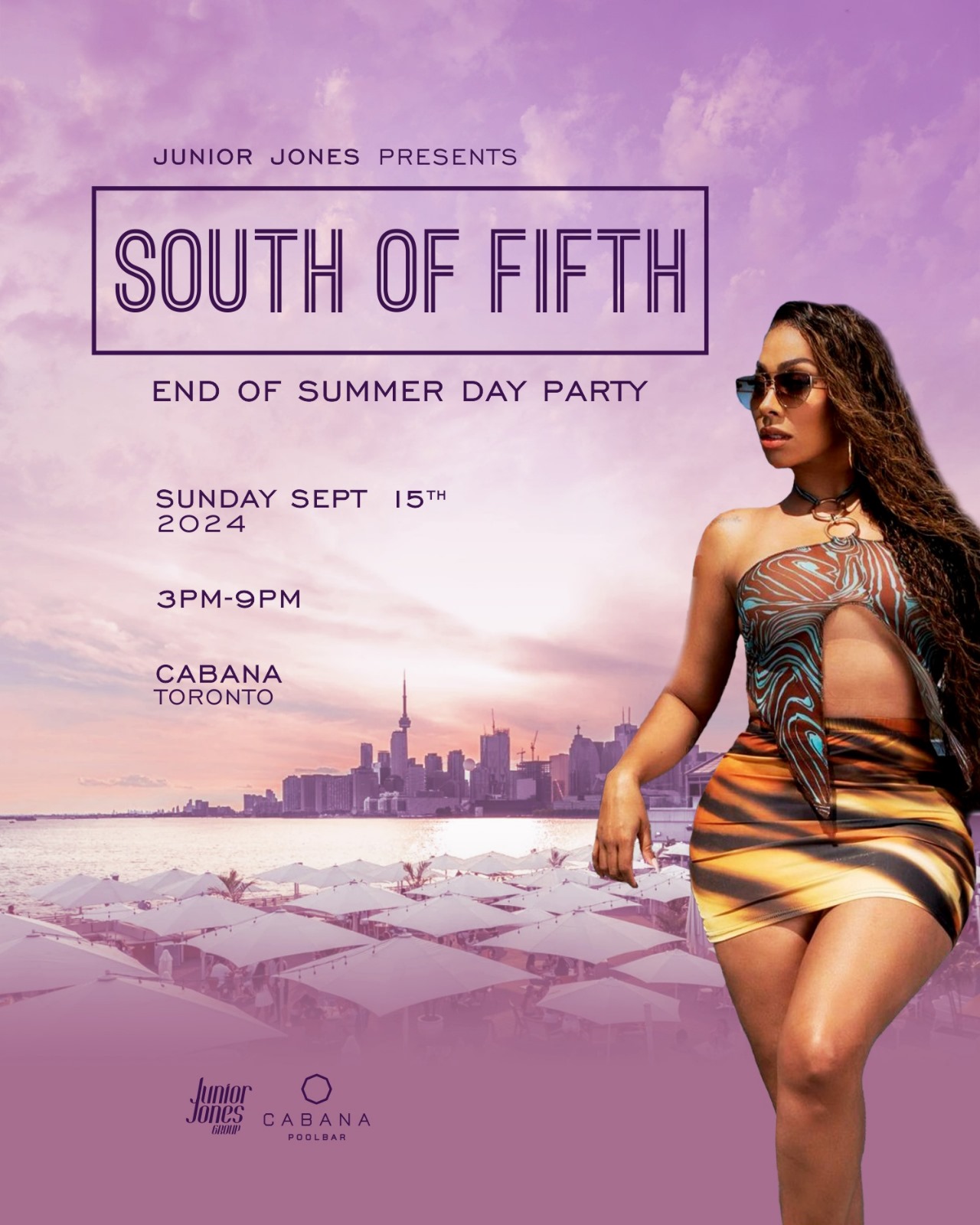 SOUTH OF FIFTH - END OF SUMMER DAY PARTY Flyer