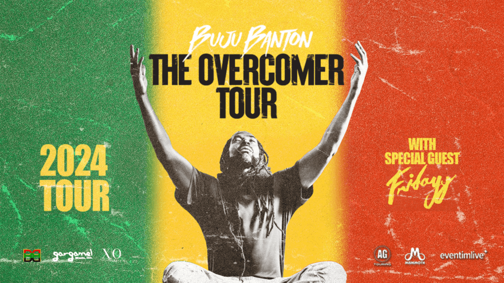 Buju Banton The Overcomer Tour Flyer