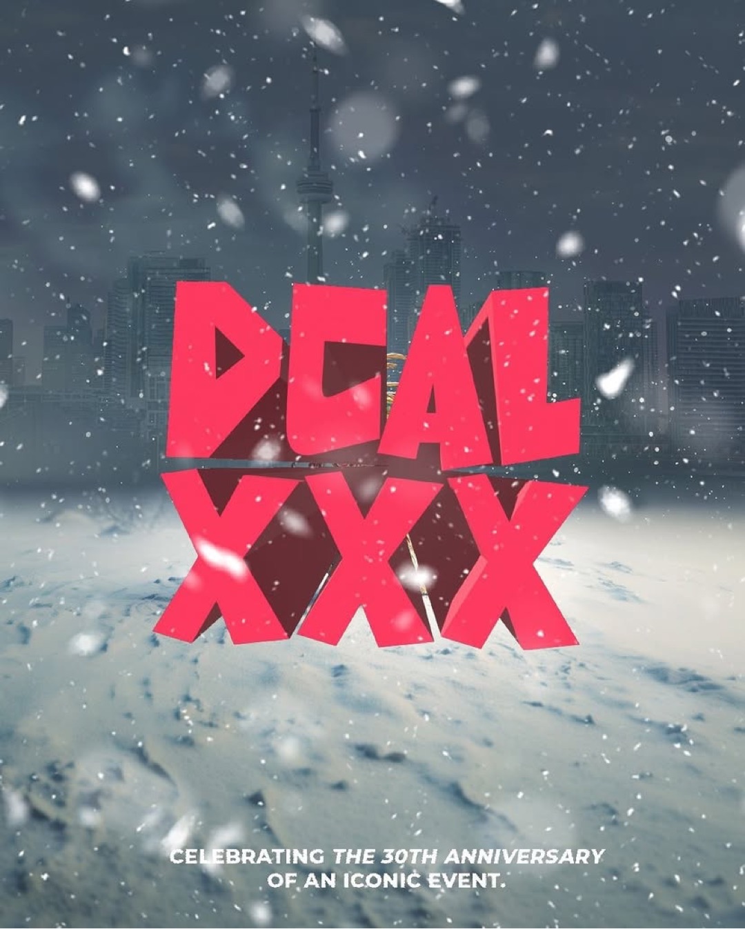 DCAL - Doh Cry Ah Leaving 2025 Flyer Artwork