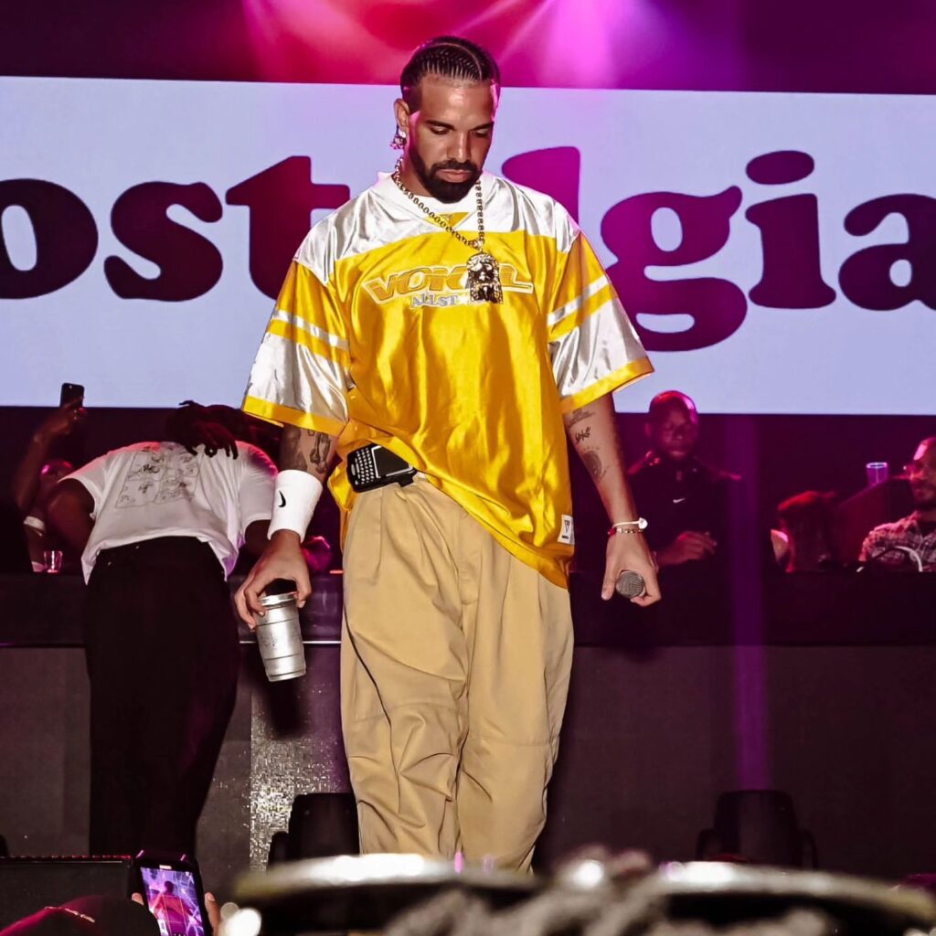 Drake at Nostalgia Event in Toronto