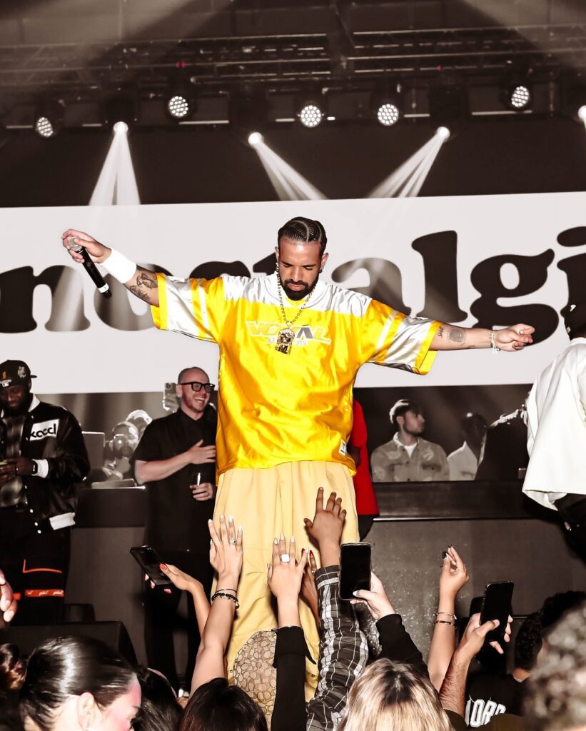 Drake at Nostalgia Event in Toronto