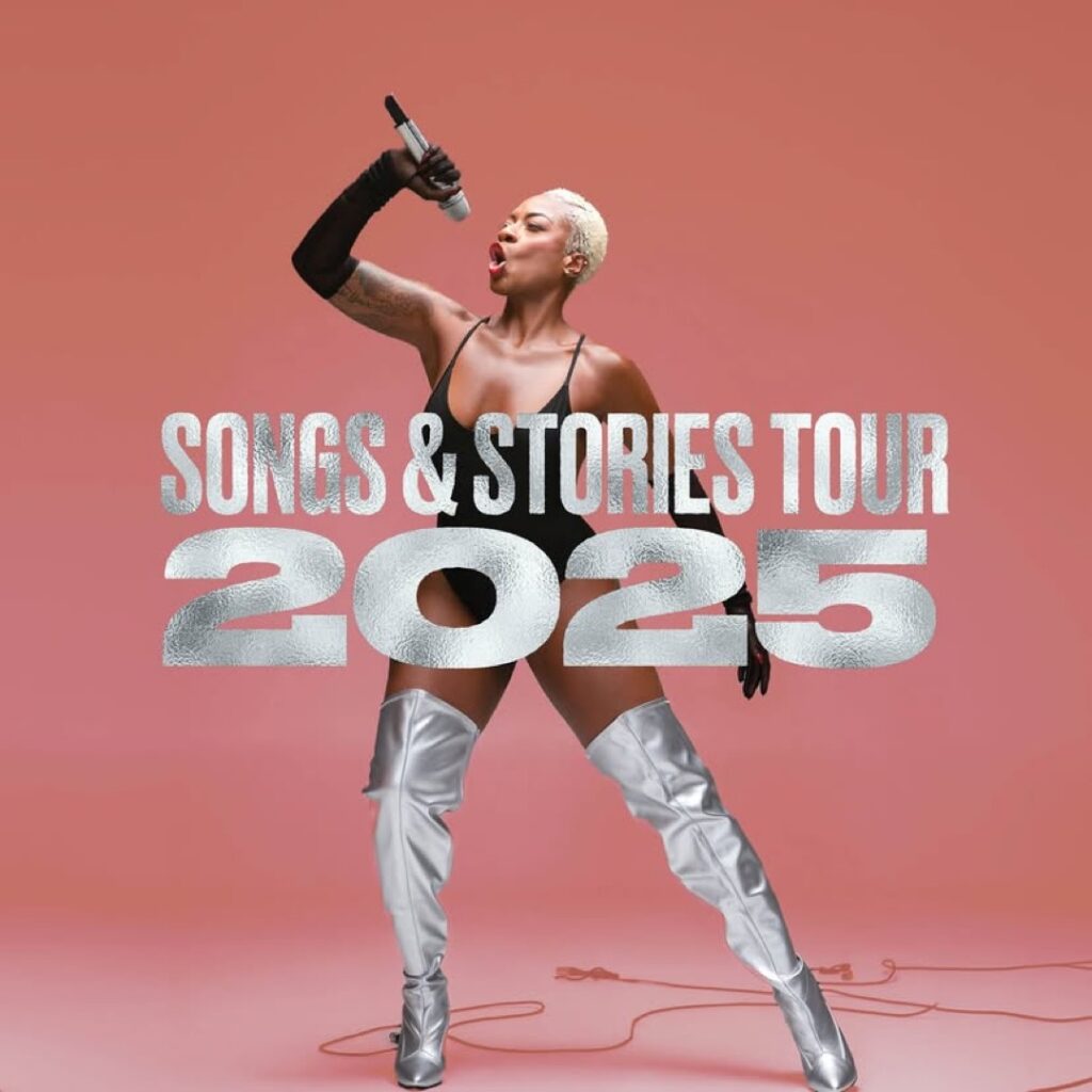 Jully Black Songs Stories Concert Tour Flyer artwork