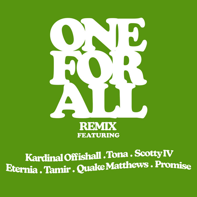 One For All- Kardinal Offishall Drops New Posse Track Artwork Flyer