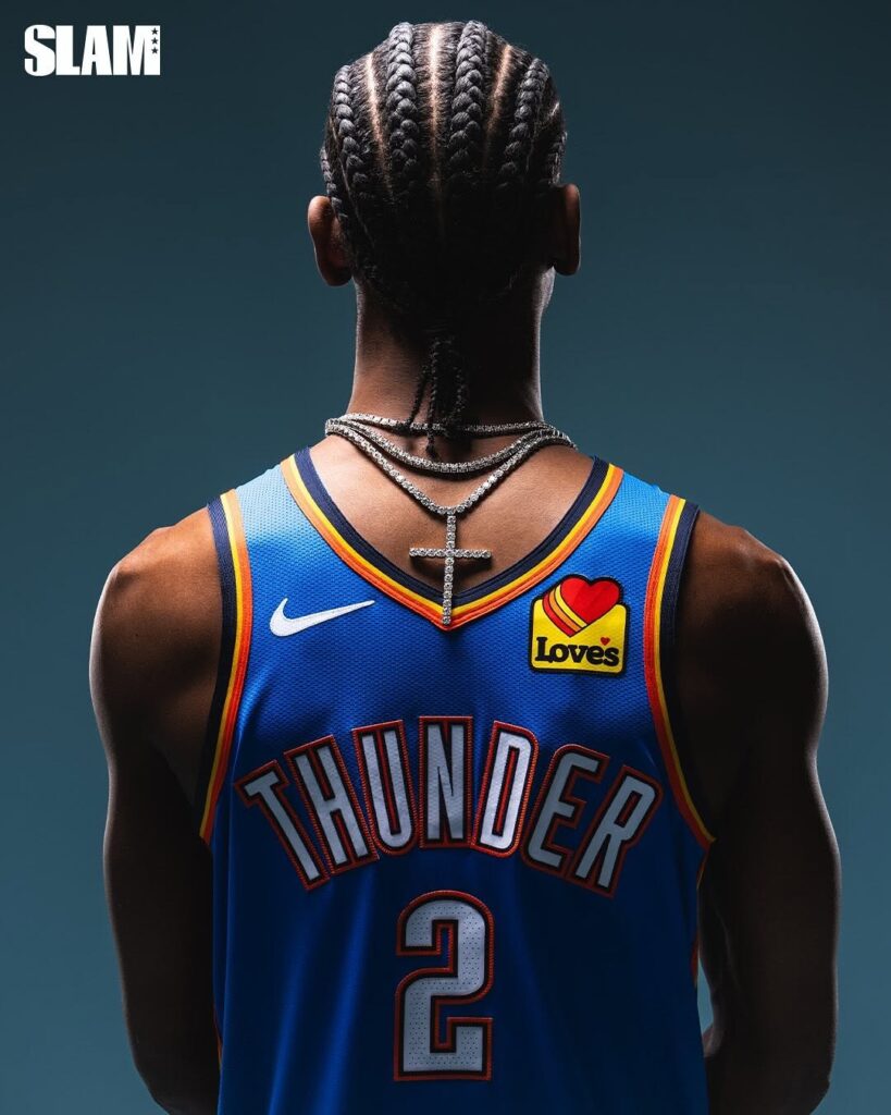 shai gilgeous-alexander slam magazine