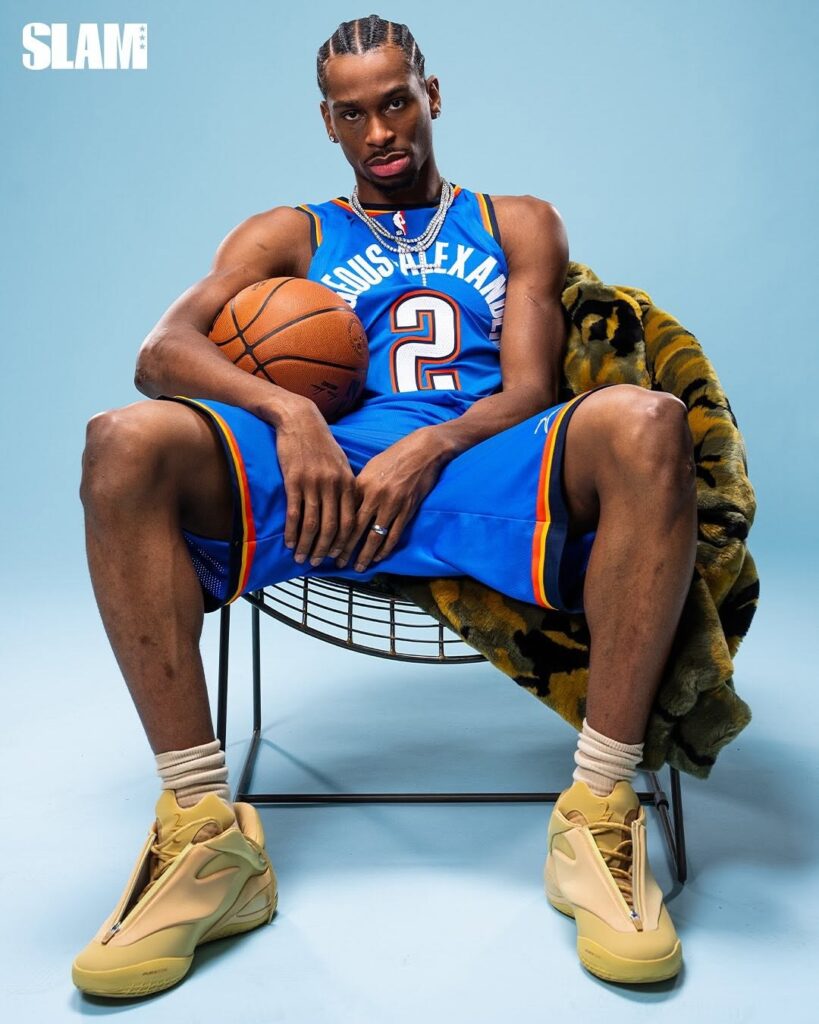 shai gilgeous-alexander slam magazine