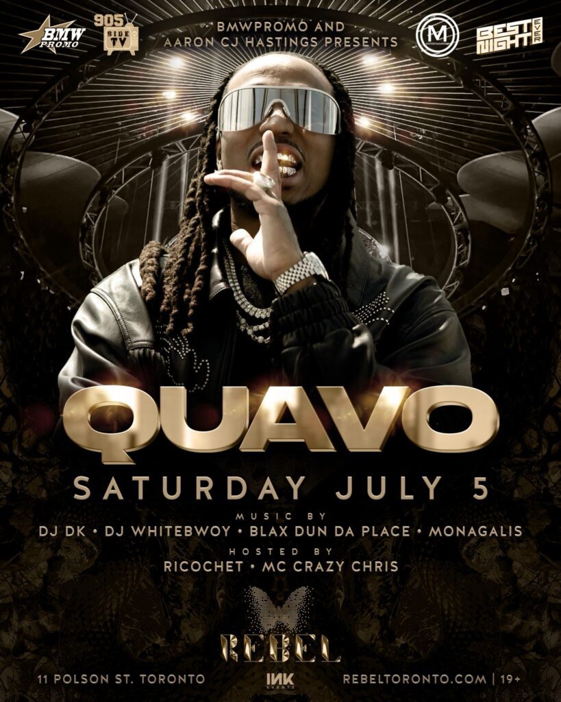 Quavo Live at REBEL Toronto