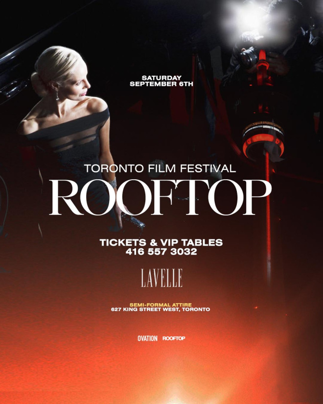 TIFF Toronto FIlm Festival Rooftop Party