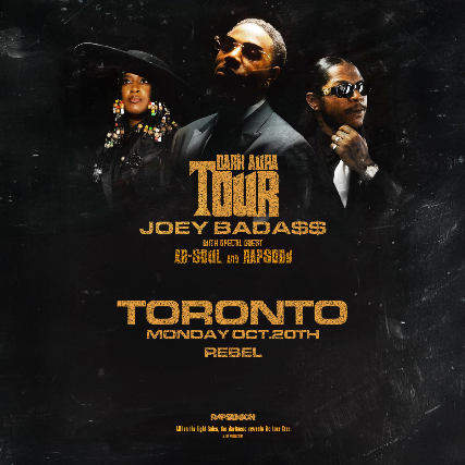 Joey Bada$$ Live in Concert— Dark Aura Tour - Toronto