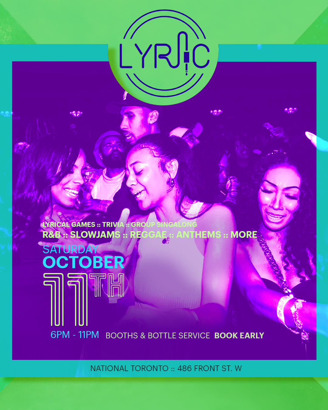 Lyric Event Flyer