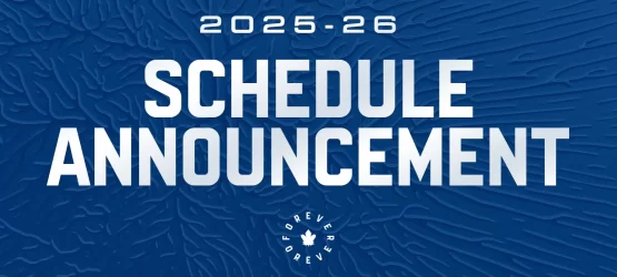Maple Leafs Announce 2025-26 NHL Regular Season Schedule