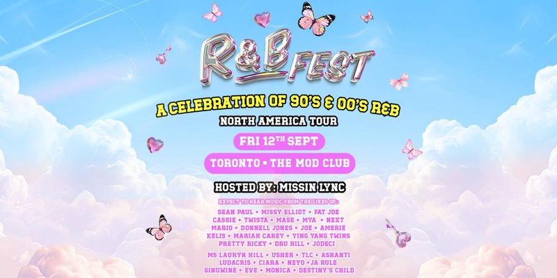 R&B Fest Is Coming To Toronto 2025