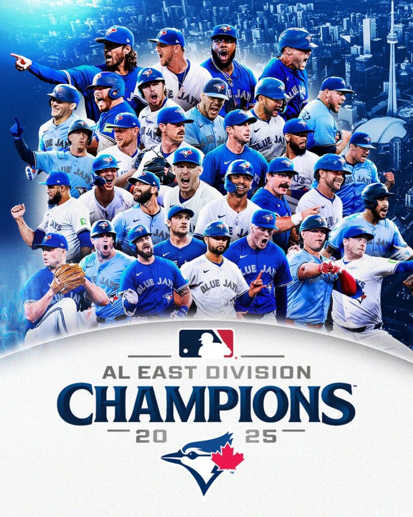 Toronto Blue Jays AL East Champions 2025