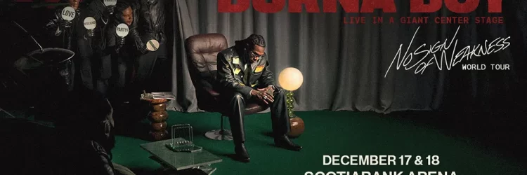 Burna Boy Live in Concert — No Sign of Weakness Tour – Toronto