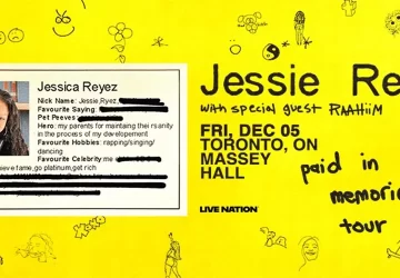 Jessie Reyez Live in Concert — Paid In Memories Tour – Toronto