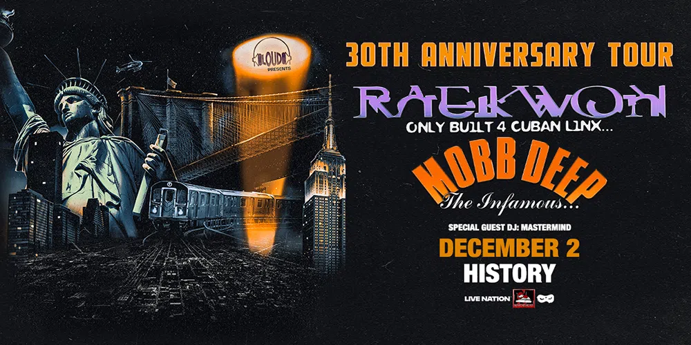 Mobb Deep & Raekwon Concert Flyer - Toronto
