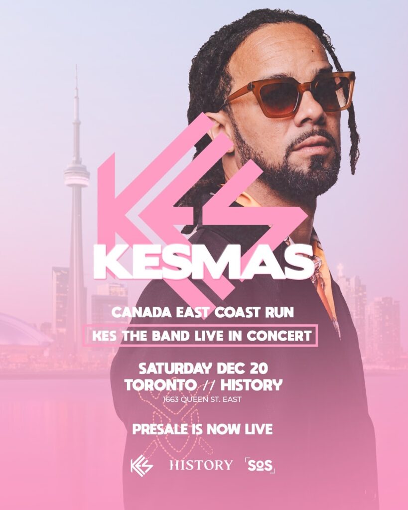 Kes The Band Concert Toronto Flyer