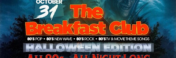DJ Starting From Scratch Presents The Breakfast Club – Halloween Edition is Your 80’s Time Machine