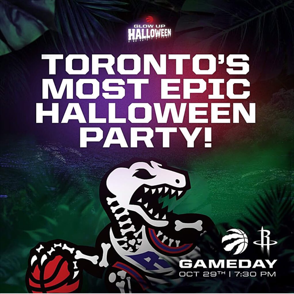 Toronto Raptors Halloween Party 2025