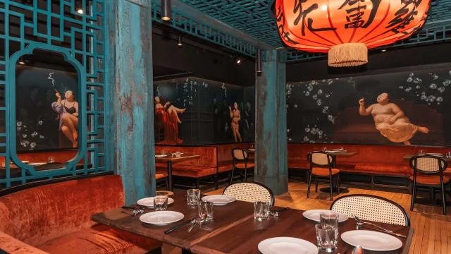 honey chinese restaurant interior