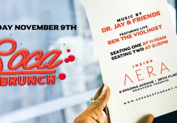 Dr Jay’s Soca Brunch 2025- Aera – Toronto – 11:15am Seating