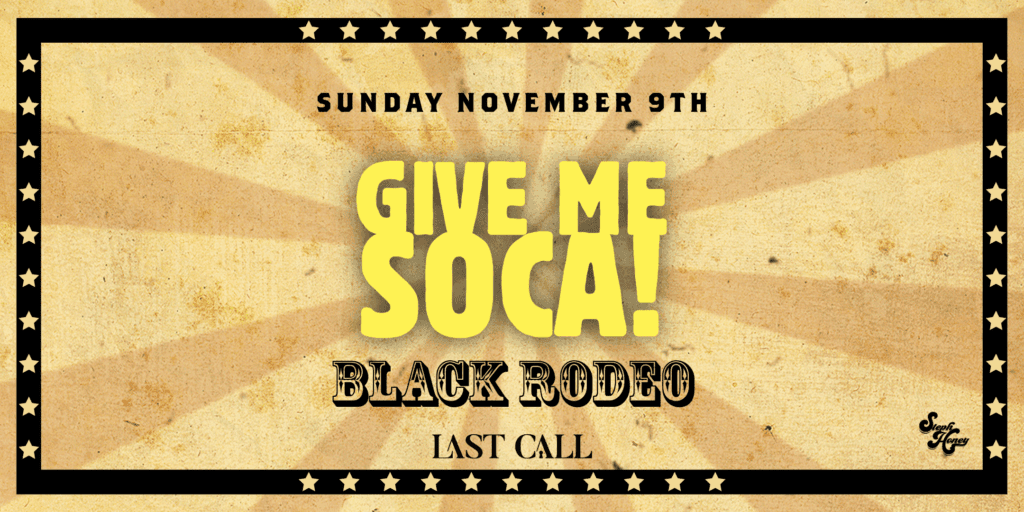Give me soca Flyer