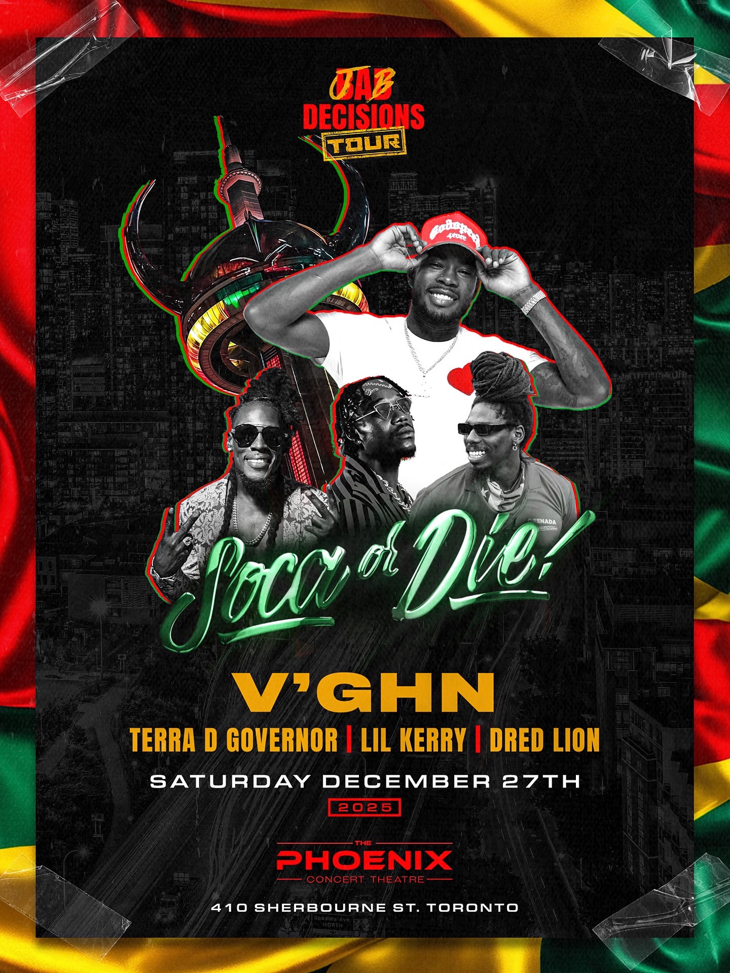 Soca or Die Dec 2025 - Jab Decisions