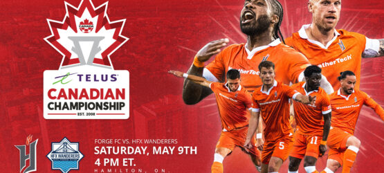 Forge FC to Host 2026 TELUS Canadian Championship Match on May 9