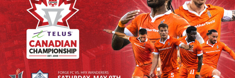 Forge FC to Host 2026 TELUS Canadian Championship Match on May 9