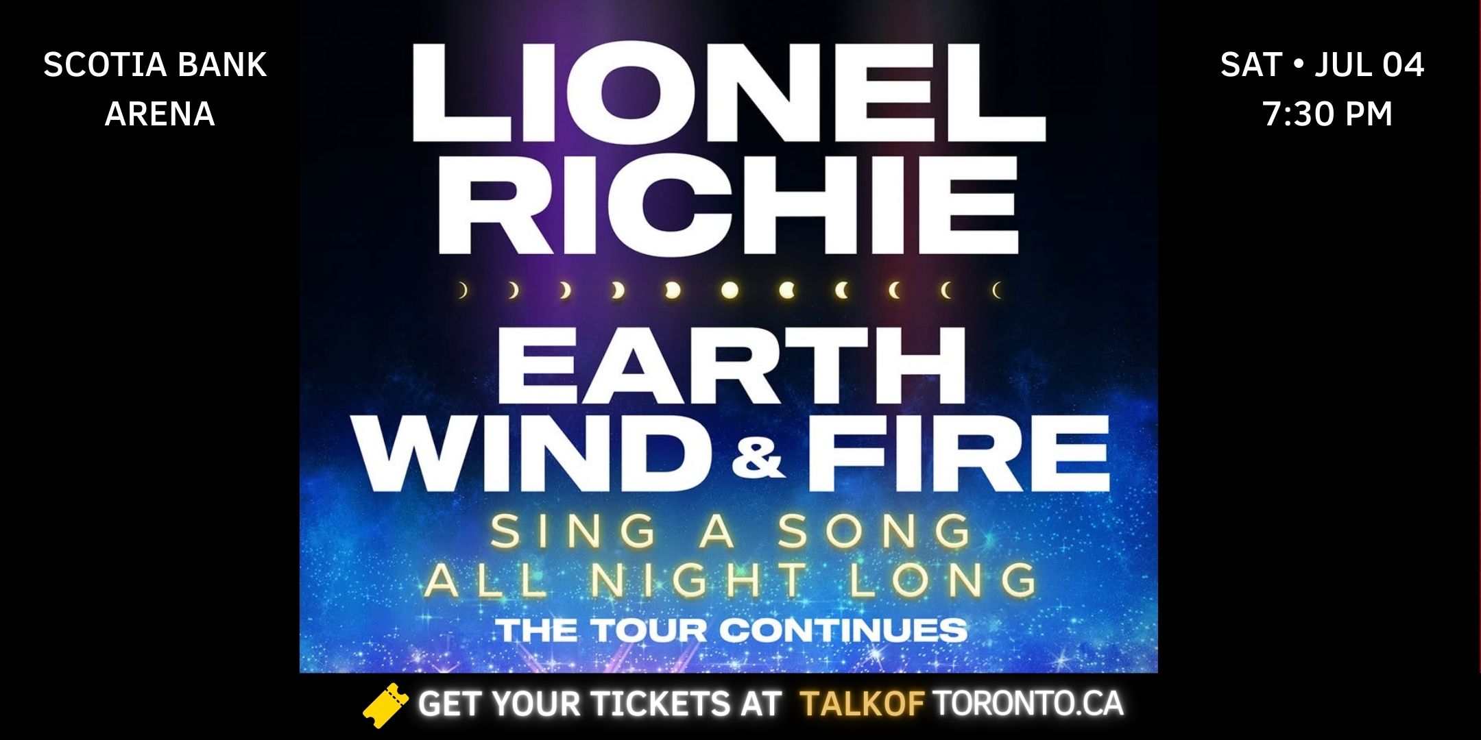 Lionel Richie and Earth, Wind & Fire