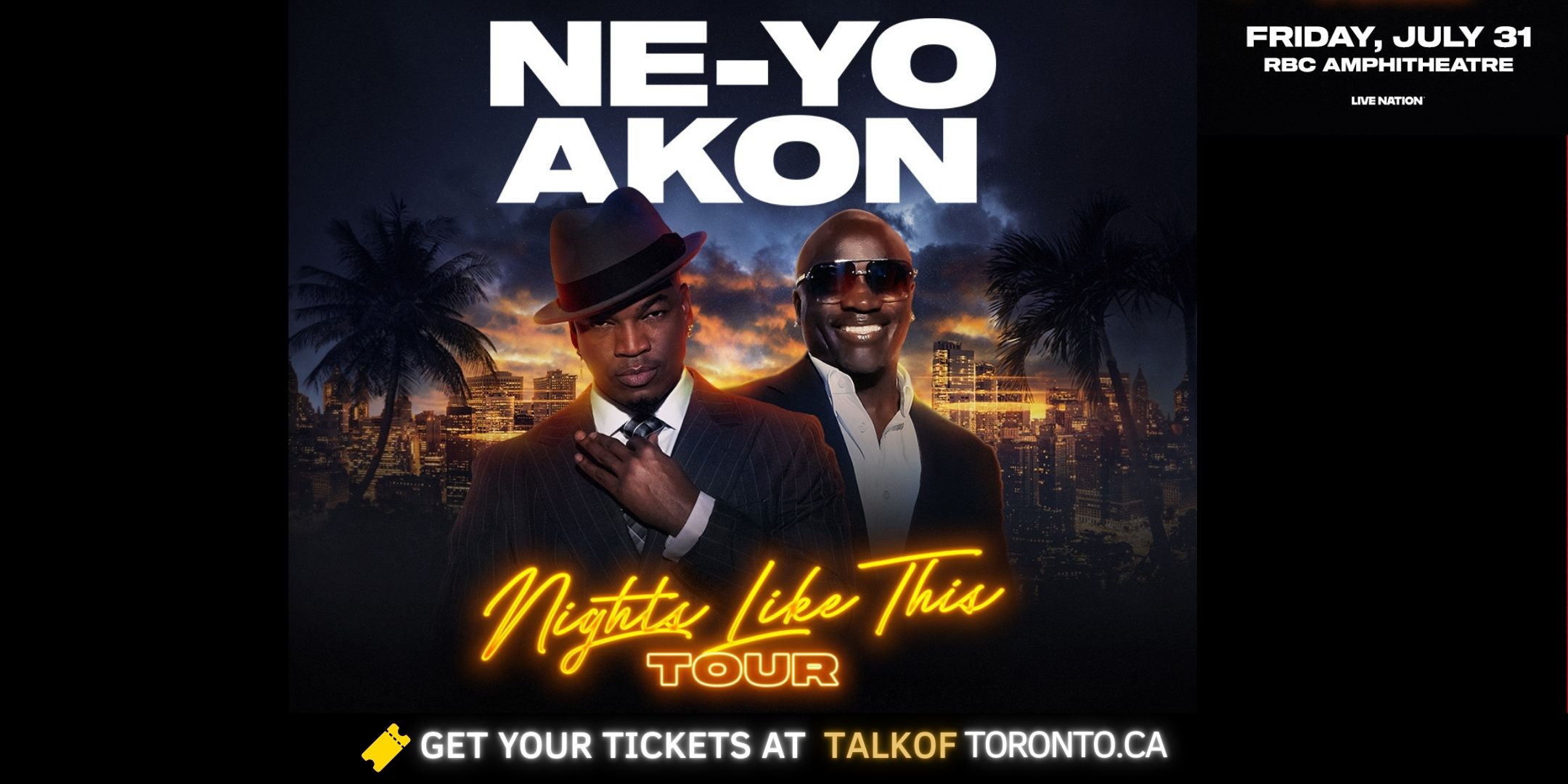 Neyo-Akon- Concert in Toronto -2026