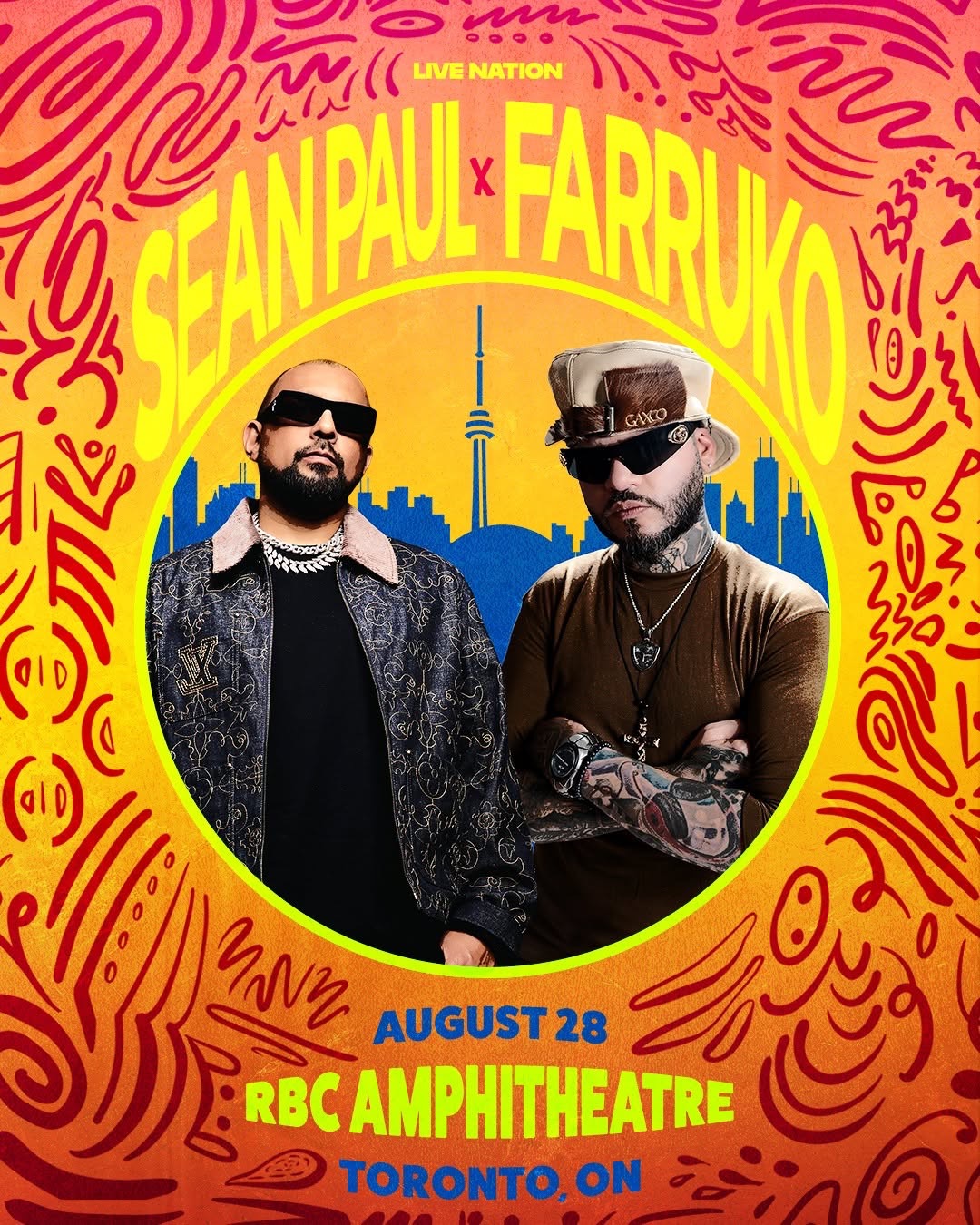 Sean-Paul-Farruko-Toronto-Reggae-Concert-Dancehall-Event-2026-RBC-Ampitheatre