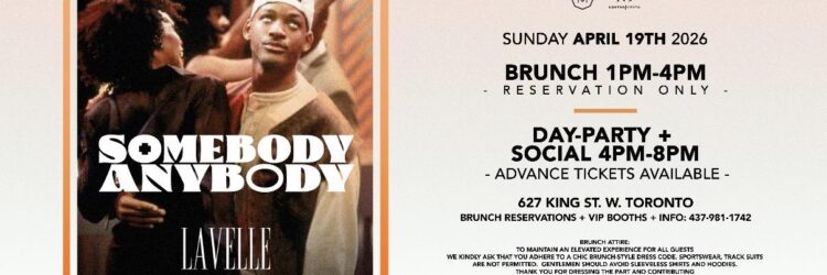 Somebody Anybody: The Ultimate R&B Brunch & Day Party at Lavelle