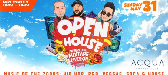 OPEN HOUSE ’THE DAY PARTY’ (WHERE THE MIXTAPE LIVES ON) 3-9pm SUN MAY 31