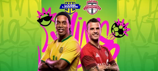 Ronaldinho Takes Toronto: Brazil Legends vs. Toronto FC Legends at BMO Field 2026