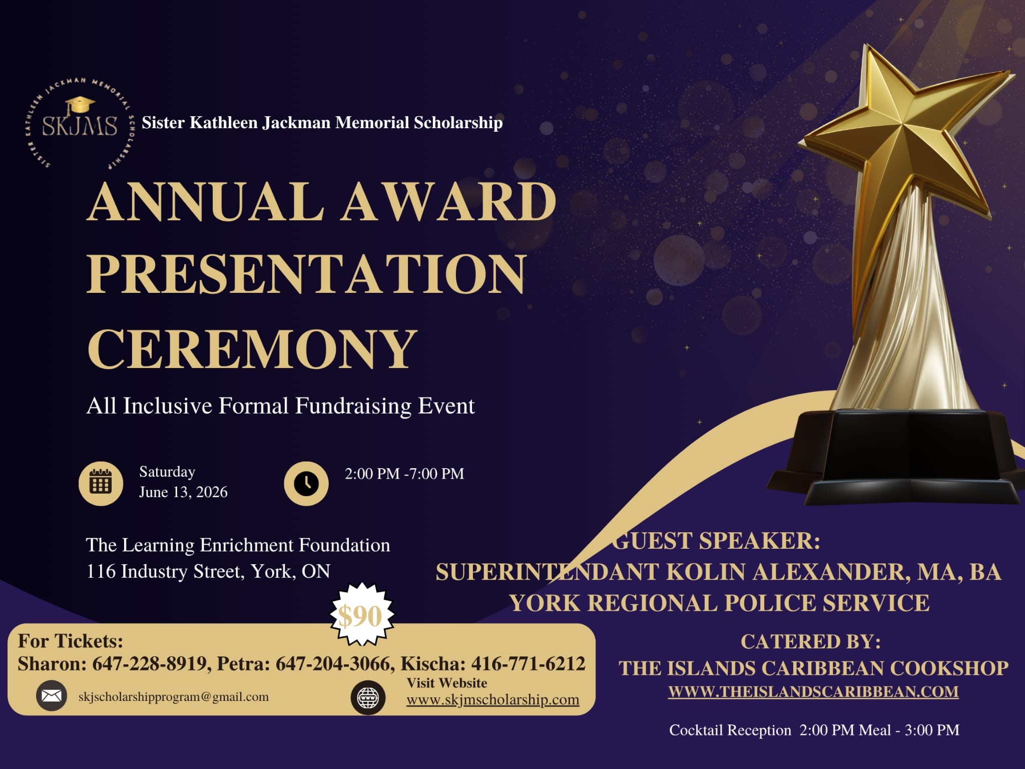 SKJMS Scholarship Awards Fundraiser