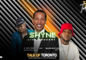 Shyne, Barrington Levy & Lil Cease Live Concert in Toronto – Nov 4, 2026