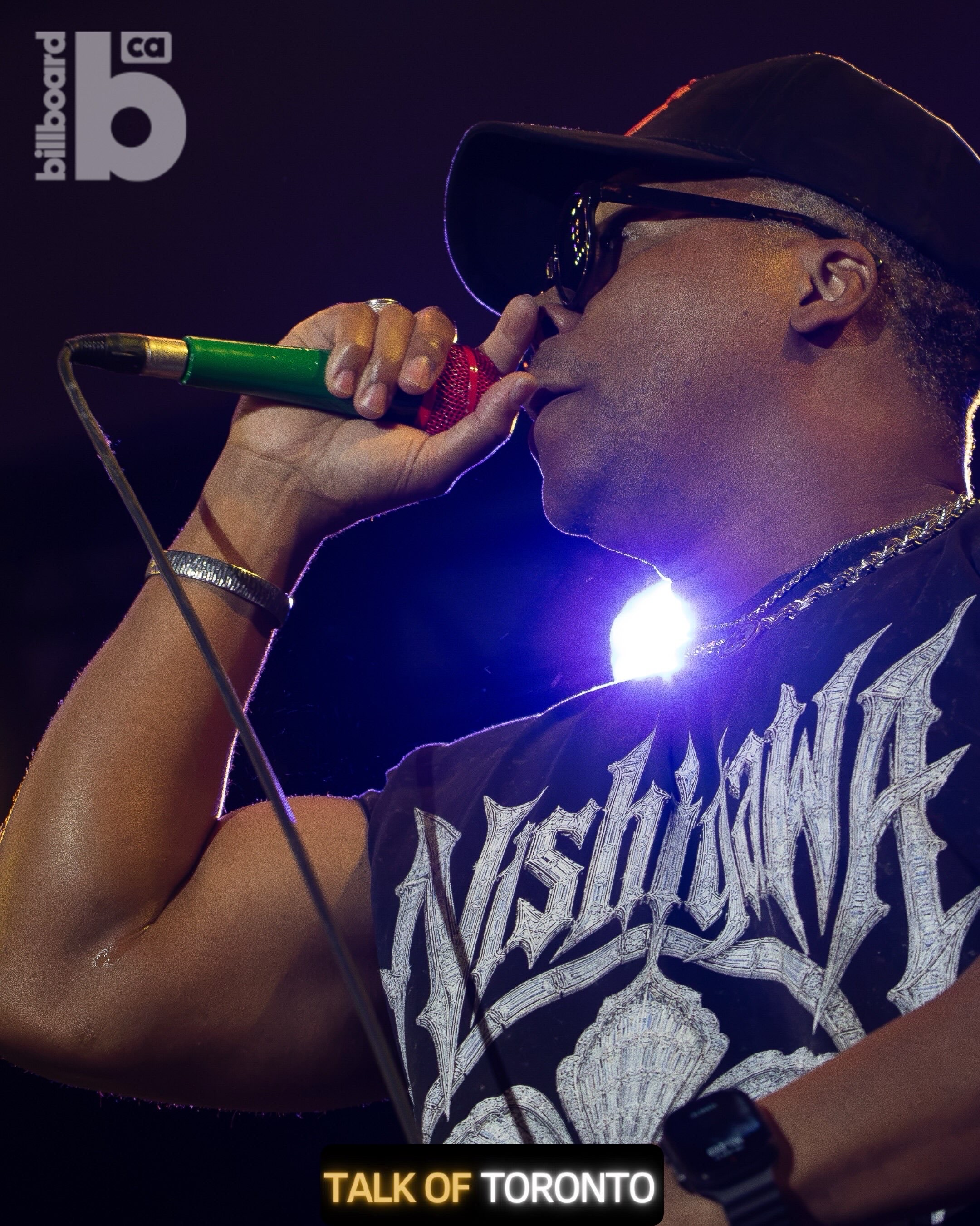 Lupe Fiasco CNE concert Toronto photo 3