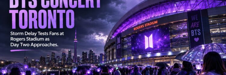 BTS Concert Toronto: Storm Delay Tests Fans at Rogers Stadium as Day Two Approaches