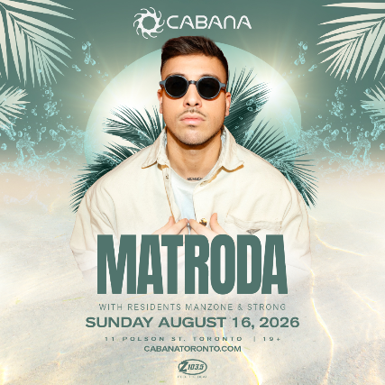 Matroda Toronto 2026 | Cabana Pool Bar Tech House Day Party