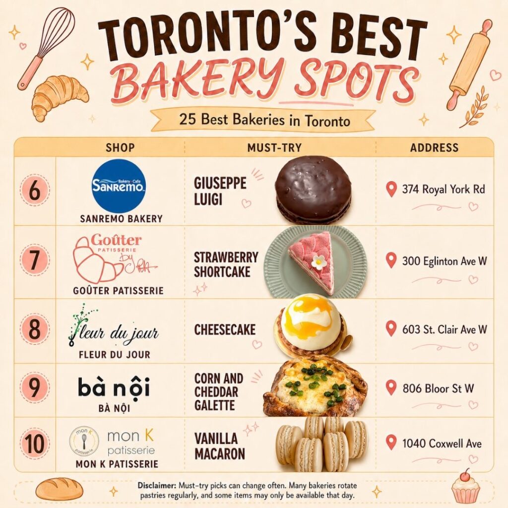 best bakery spots in Toronto photo 5
