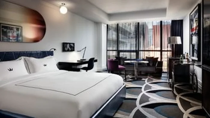 Luxury guest room at BISHA, a Luxury Collection Hotel, Toronto