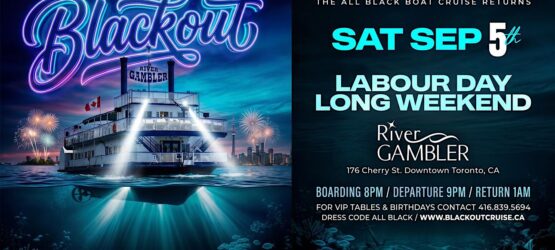 BLACKOUT 2026 The All Black Boat Cruise September 5th