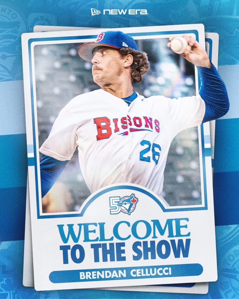 Brendan Cellucci Blue Jays Toronto photo 2